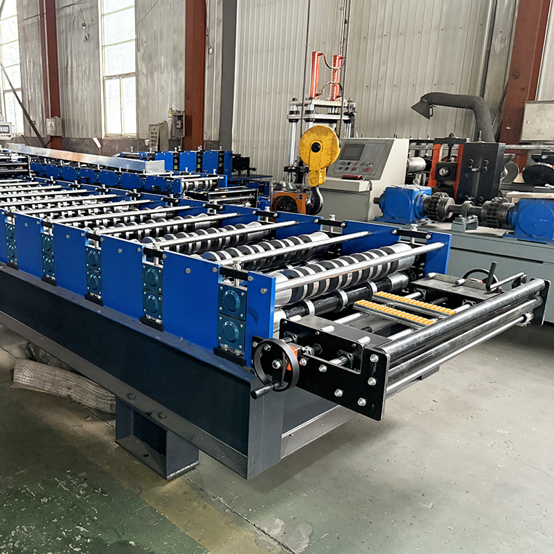 South Africa&Zimbabwe Popular Steel Profile High Rib&Corrugated Double Layer Roofing Sheet Roll Forming Machine