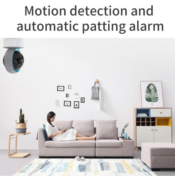 Tuya  Indoor Smart Home 2/3/5mp Full HD Mini IP Camera Night Vision 1080P Wireless Security Camera