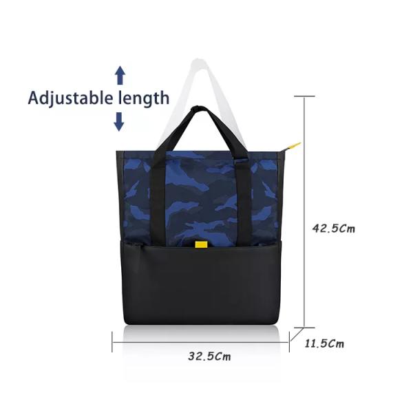 Сгущенная Antiwear водоустойчивая хозяйственная сумка, сумки Tote полиэстера Multi сцены небольшие