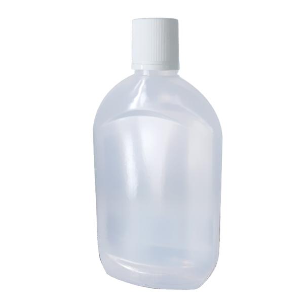 Matte Translucent 500ml Shampoo Bottle With Screw Cap 45g