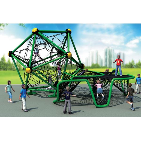 Playful Attractive Garden Climbing Frame Kids Indoor Climbing Equipment For Outdoor Public Park Garden