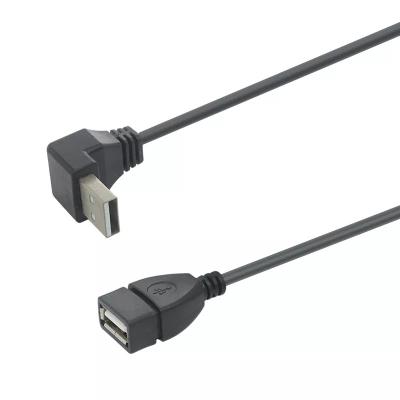 90 Degree Straight USB 2.0 Data Transfer Cable 1m 1.5m 2m Length