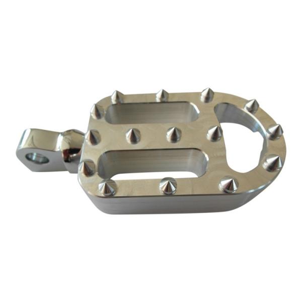 Mini Floorboard Aluminium Custom CNC Machining 0.05mm Tolerance For Softail Models