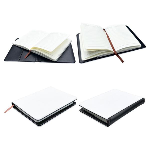 Double Sided Sublimation Leather Detachable Binder Notebook A5 A6 Sublimation Notebook Covers Blanks