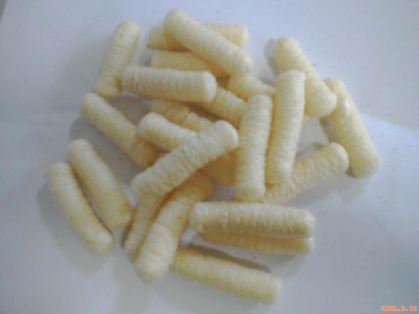 Crispy Corn Puff Snack Machine Twin Screw Soybean Rice Extruder Stainless Steel Materials