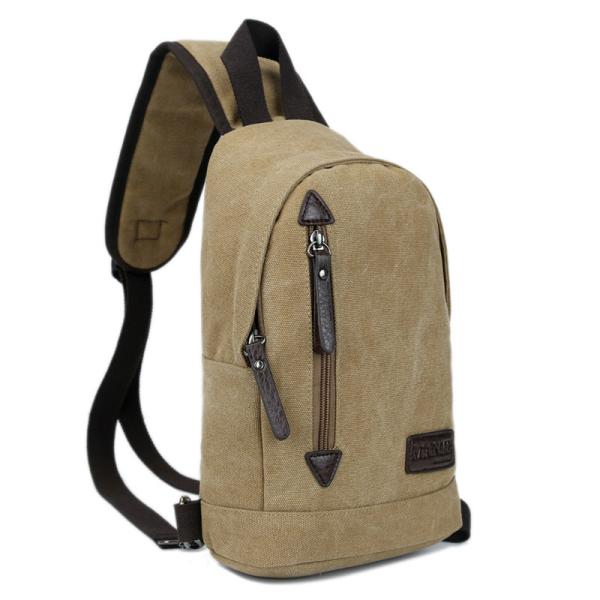 New Canvas Bag Messenger Shoulder Men Bag Chest Bag