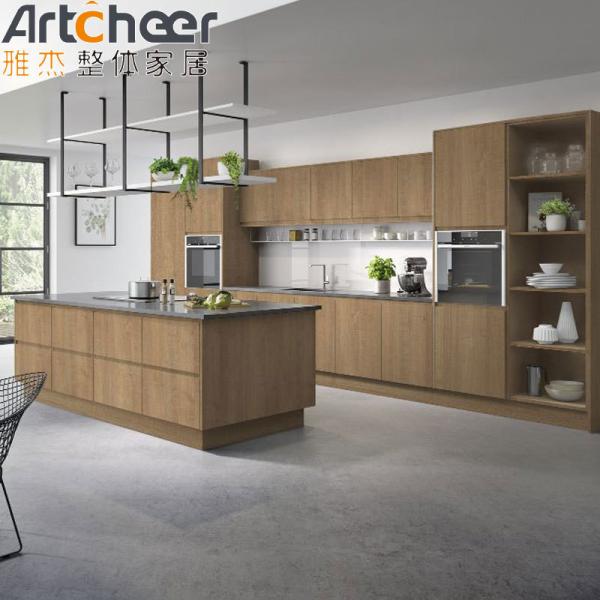 Wood Melamine Modern Furniture Kitchen Cabinet with E1 or ECO Friendly Material Grade