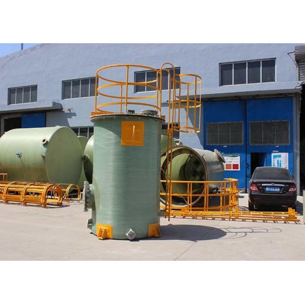 танка цилиндра 4000mm*5110mm Frp обмотка для питания накала пластикового вертика