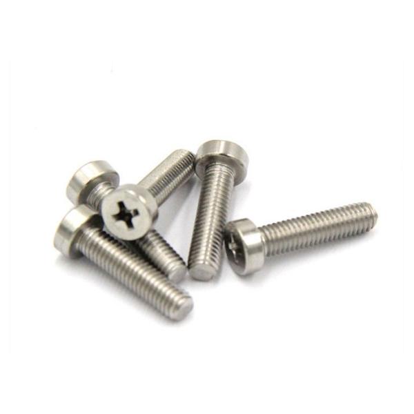 Customized Cross Recessed Screw , Stainless Steel Fillister Head Screw