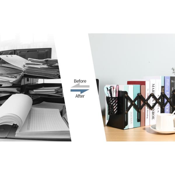 Регулируемый 20 дюймовый редактор журналов, организатор файлов, держатель металлических книжек, книжек для офиса, бумаг