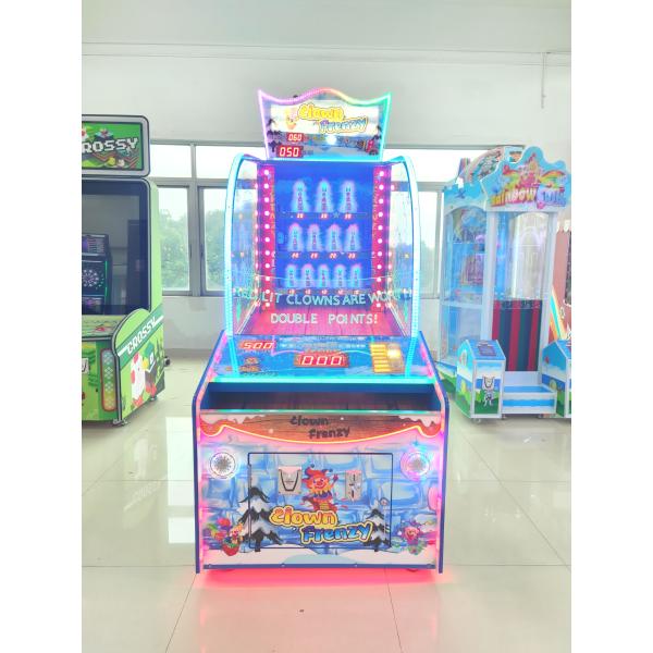 Playfun Redemption tickets Frenzy Clown arcade ball throw game machine