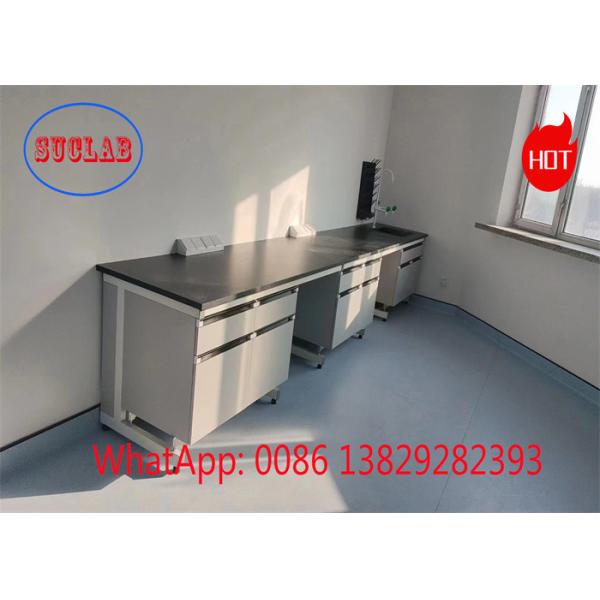 Chemical resistant C frame Chemistry Lab Workbench Laboratory Workbenches for Scientific Lab with Laminate Work Surface