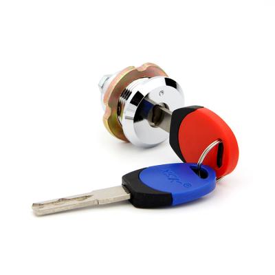 Master Key Disc Tumbler Cam Lock 90° Rotation Red And Blue Color