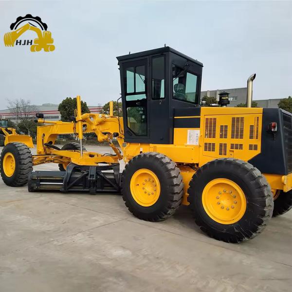 Anti-Slip Road Construction Equipment 142kw Motor Grader with Advanced Technology