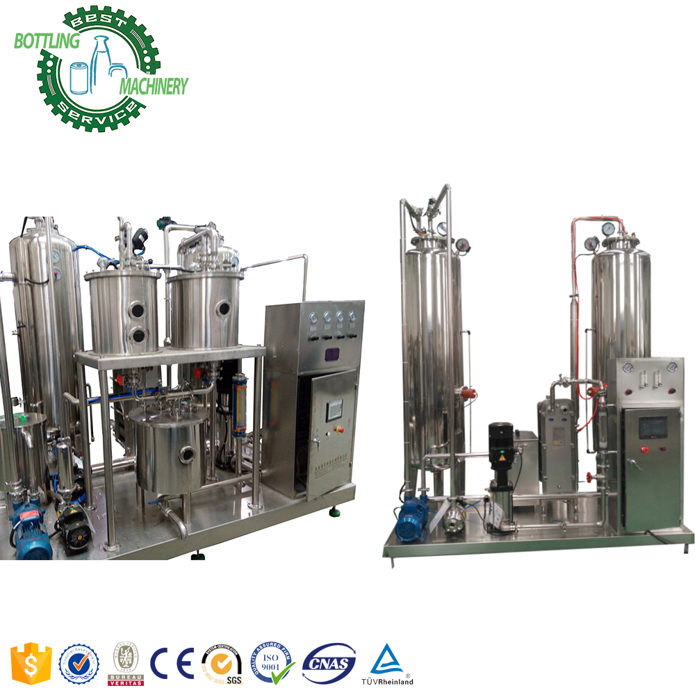 Complete Machinery 3-in-1 4000bph PET Plastic Bottle Gas Juice Beverage Soft Drinks Carbonated Drink Bottling Machine