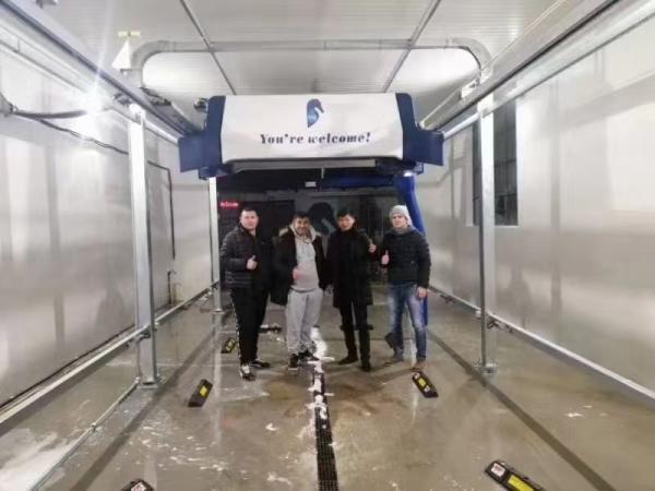 360 Degree Rotating Arms Intelligent Brushless Car Wash Machine Fully Automatic