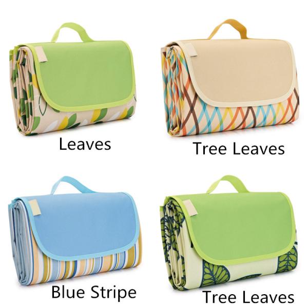 Acrylic Padded Waterproof Picnic Blanket Foldable For Outdoor Activities