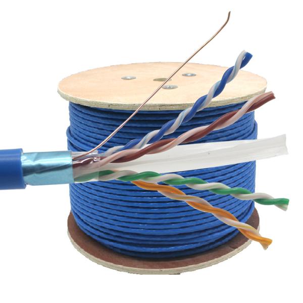 Factory UTP Cat 6 Cable 23awg Copper CCA CAT6 Communication Cables 305m Box 1000ft