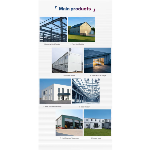 Steel Structure Warehouse Prefabricated High-Strength Steel Buildings for Industrial Storage & Logistics