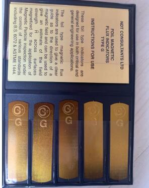 Magnetic Particle Flaw Detector Fittings Burmah Castrol Strips Type A G Ndt Testing