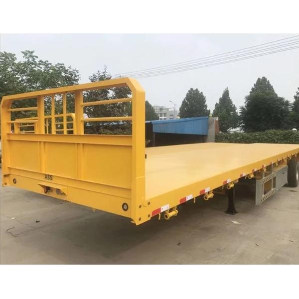 Настройка полуприцепного грузовика с плоской кроватью с напольной пластиной 6 мм