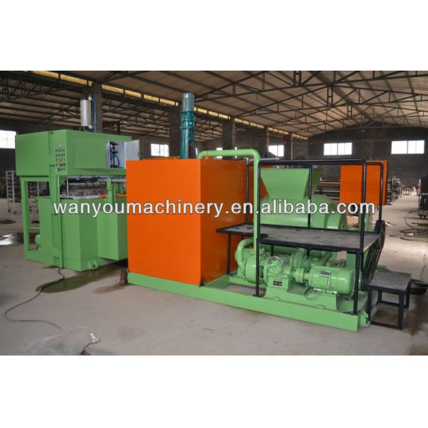 Professional Recycling Paper Pulp Egg Tray Molding Machine Egg Tray Production Line PLC Controlled