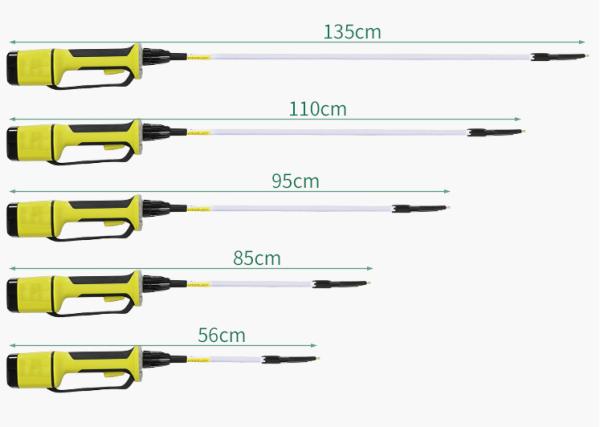 27.5cm Compact Cattle Prod Electric Livestock Rechargeable 5.5W With Led Light