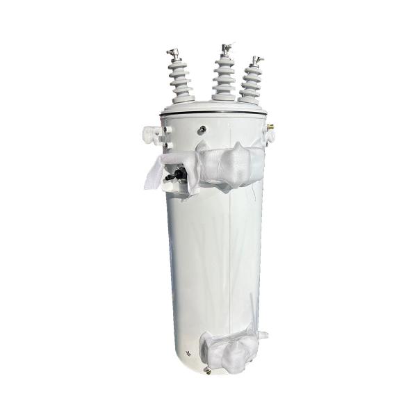 Three Phase Pole Mounted Transformer Oil Immersed  13800V to 480Y/277V 75KVA