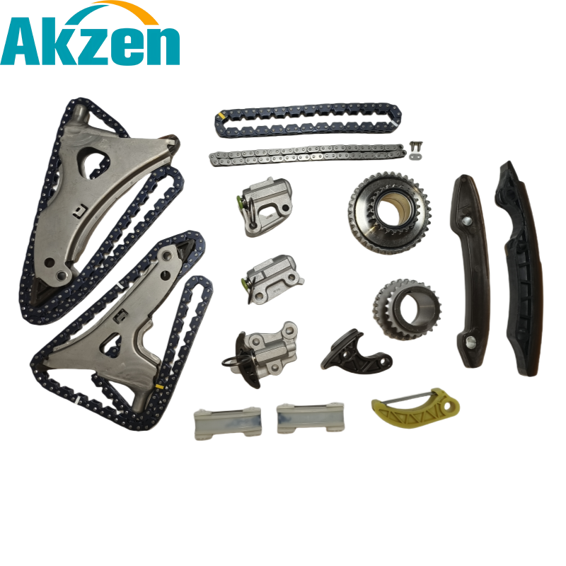 ZUIKON Complete Timing Chain Kit For Mercedes Benz M276 V6 3.0T 3.5L W212 W222 W166 C400 E400 ML350 GL400 Engine OEM A0009931378 A2760500611