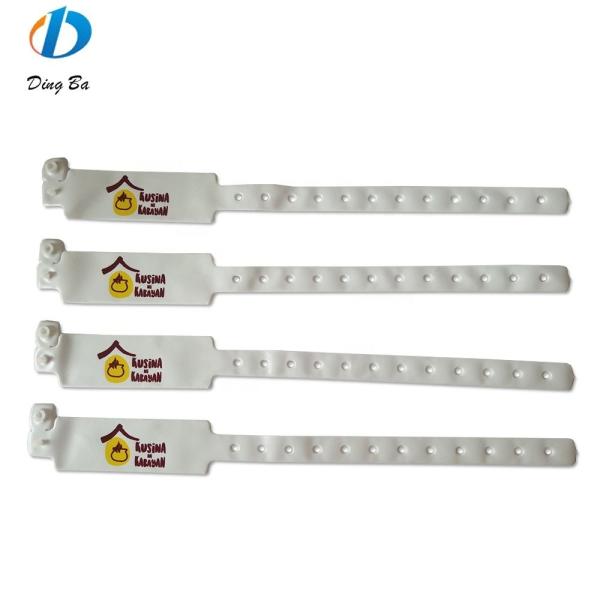 Waterproof Custom Printed PVC/Vinyl Identification Wristband for Event Identification
