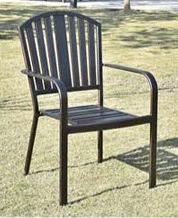 Leisure Garden Cast Aluminium 6 Seater Outdoor Furniture table and chair set Garden furniture