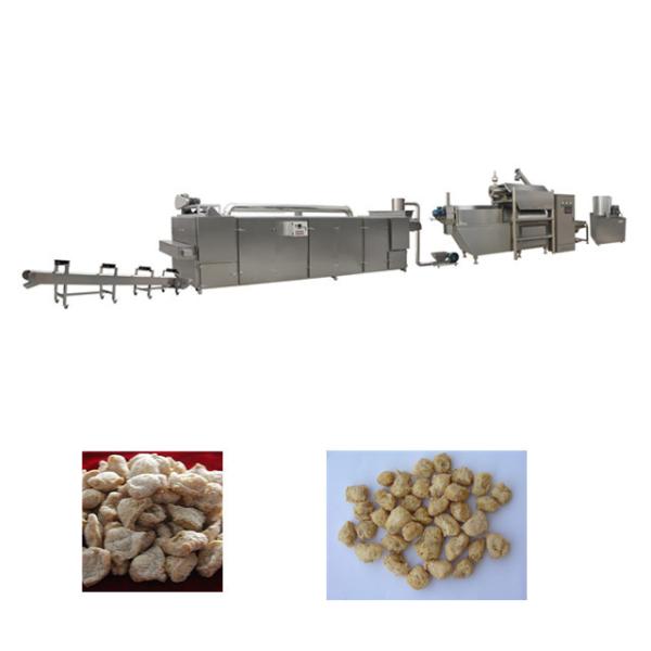Machine d'extrudeuse de nourriture d'histone de soja d'acier inoxydable, ligne jumelle de boudineuse à vis