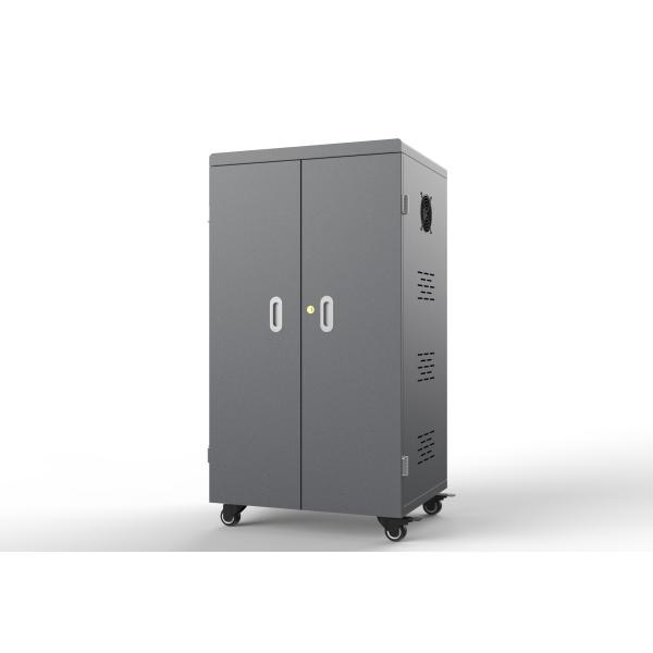 64 Ports Big Capacity USB Charging Cart with 100-250V Input Voltage and 5V 2A Output for Tablets Charging Cabinet