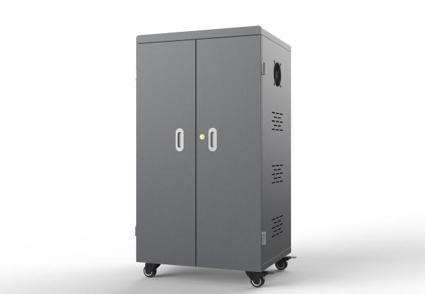 USB Outlet Tablet Charging Cabinet 64 Ports Charging Cart