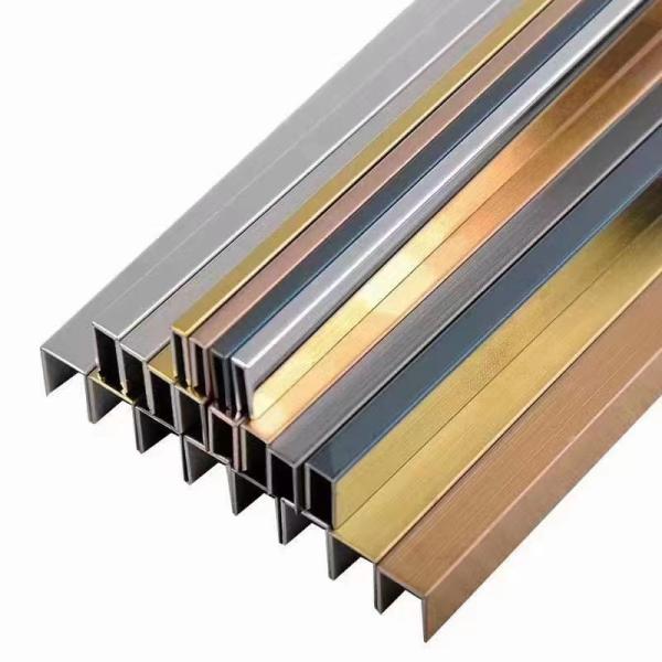 Metal Rose Gold  Corner Guards 201 304 316 Mirror Hairline Brushed Finish
