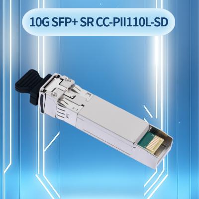 Ethernet 10GB/S 850nm 300m SFP+ Optical Transceiver Module CC-PII110L-SD New