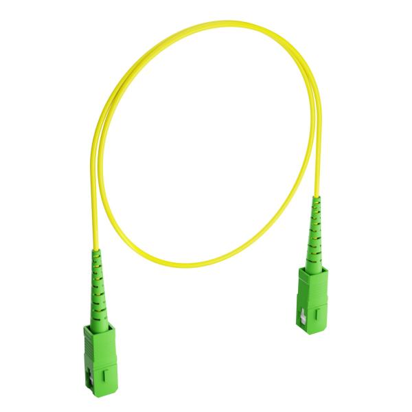 LSZH/PVC jumper de câble à fibre optique pour la transmission de données sans couture