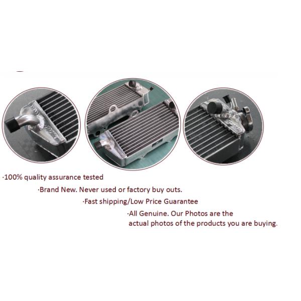 Curved Aluminum Custom Motorcycle Radiator For KAWASAKI KX250F KXF250 2009-2010