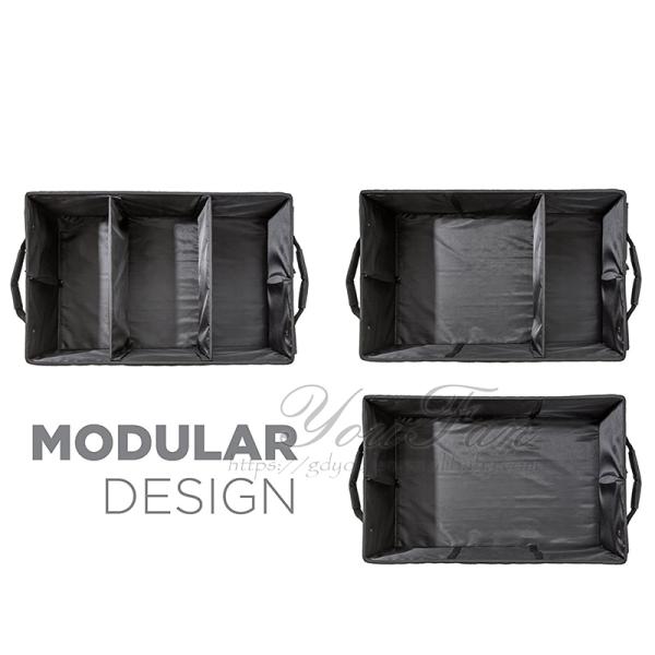 Foldable Car Trunk Organizer with Cover Trunk Storage