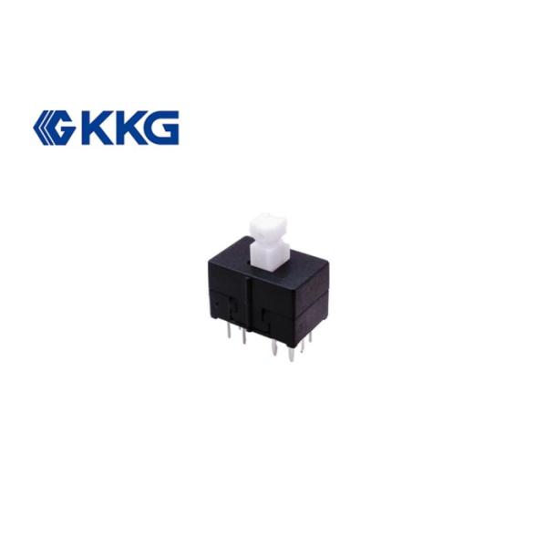 30V Miniature Momentary Push Button Switch , 12 Pin Push Button Switch