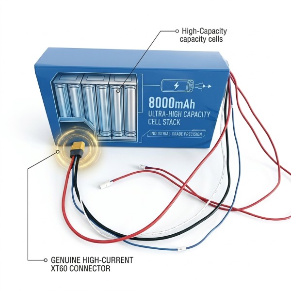 Custom 11.1V 10400mAh 18650 Lithium Battery Pack with 3S4P Configuration for