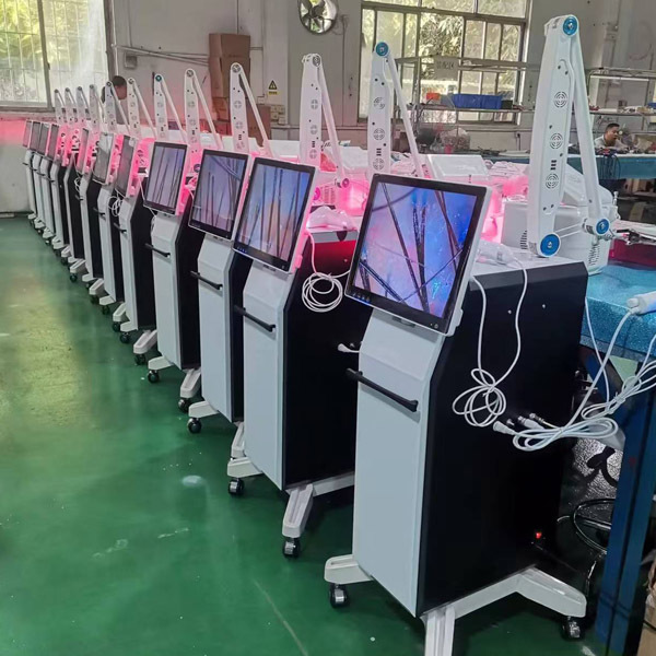 Máquina de regeneración capilar con láser de diodo de 650 nm y 5 mW para potenciar la vitalidad del folículo