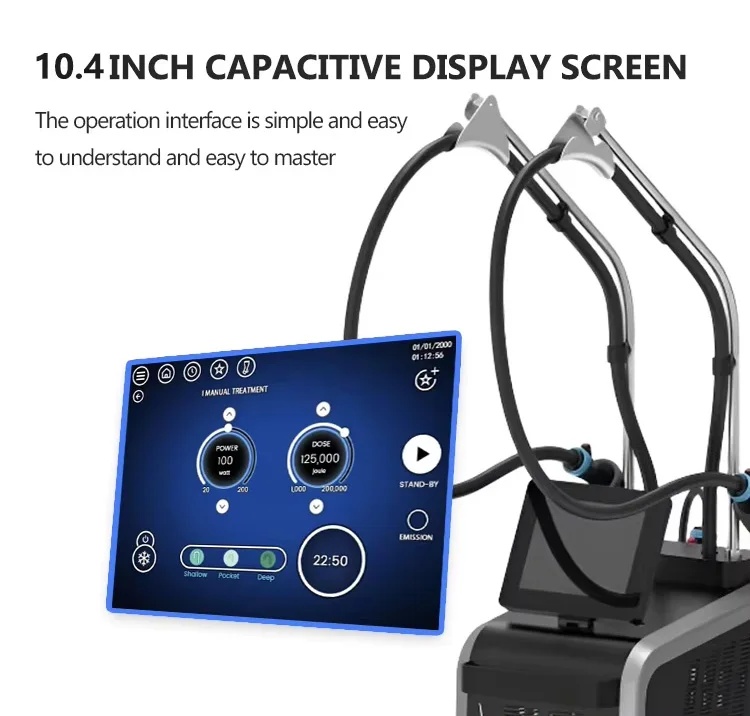 3 Handle 2.45GHz Onda PRO Coolwave Cellulite Removal Weight Loss Standing Body Slimming Machine