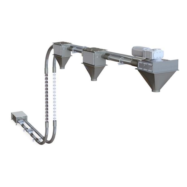 オーダーメイド 鋼管コンベア 横 / 傾斜 管鎖コンベア