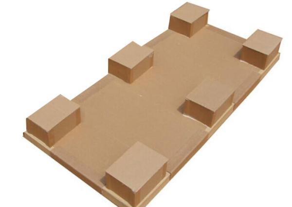 Supermarket Corrugated Honeycomb Cardboard Paper Pallet High Load Bearing Capacity