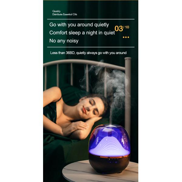 Ultrasonic 600ml Essential Oil Aromatherapy Diffuser Cool Mist Humidifier