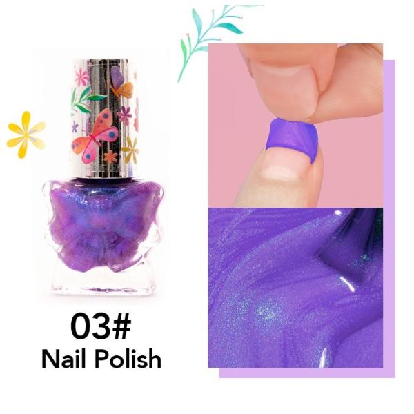 OEM ODM Childrens Washable Make Up Set With Cute Butterfly Backpack