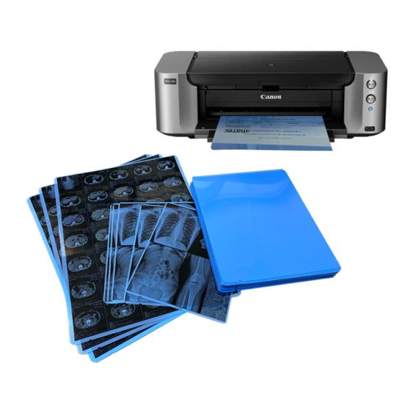 Dry Medical Imaging Blue Base A4 Sheet Inkjet Printing X-Ray Film