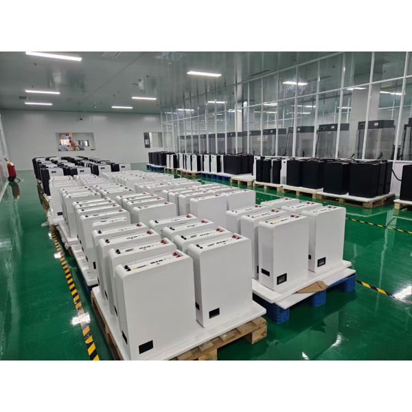 51.2V 100Ah Touchscreen Wall Mounted LiFePO4 RS485/CAN Solar Energy Storage Batteries for Home