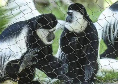 7X7 7×19 Wire Animal Enclosures Stainless Steel Zoo Metal Mesh For Facade Cladding